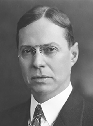 William McChesney Martin Sr., third governer (later president) of the Federal Reserve Bank of St. Louis.