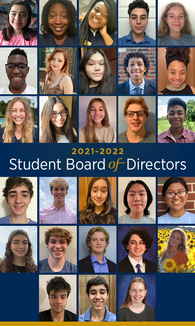 2021 Student Board of Directors at the St. Louis Fed
