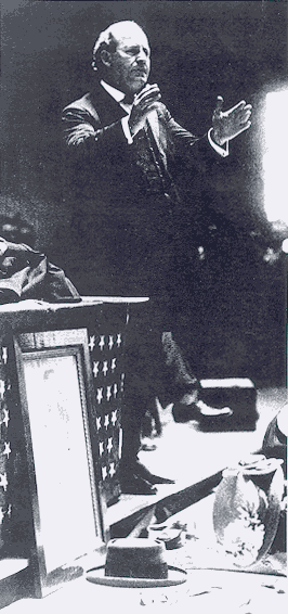 William Jennings Bryan's political support was critical at various stages of the Federal Reserve Act's progress.