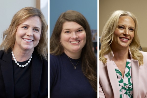 Luanne Cundiff, Amanda Geiger and Shannon Newton