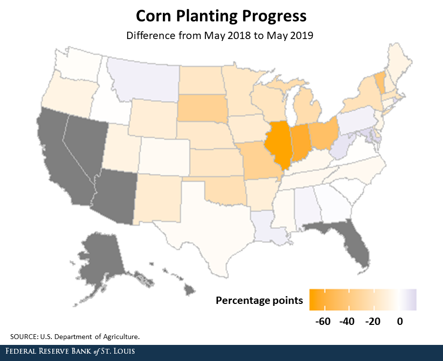 Corn planting progress