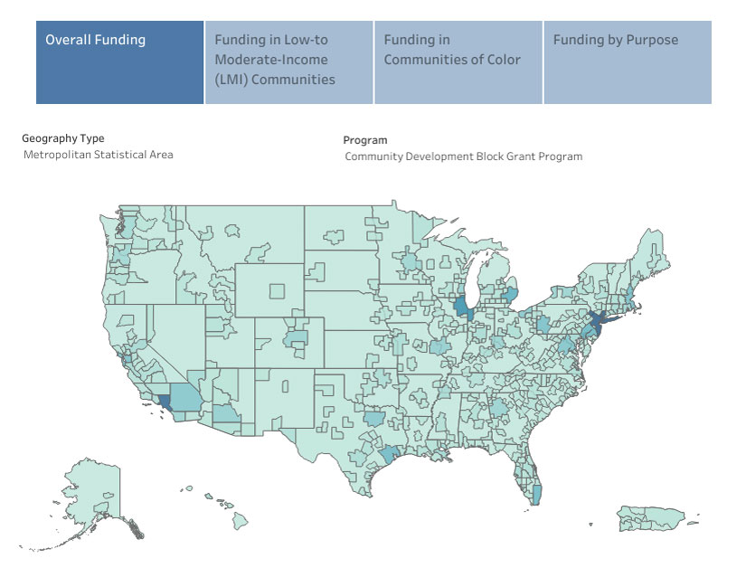 The St. Louis Fed's Community Investment Explorer data tool (CIE 2.0)