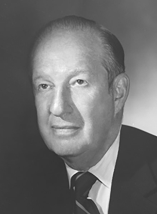Lawrence K. Roos, eighth president of the Federal Reserve Bank of St. Louis.