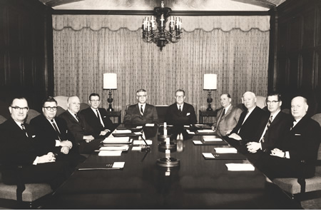 Photo of Board of Directors, 1964 | St. Louis Fed