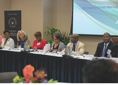 Minority- and women-owned businesses learn how to become certified as Fed suppliers in 2013.