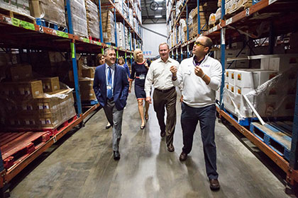 Tour at Dot Foods Inc.