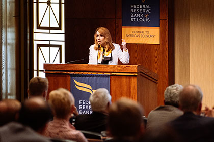 Dr. Carmen Reinhart | St. Louis Fed
