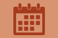 Stock icon of a calendar of dates