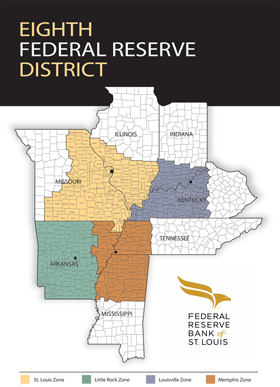8th Federal Reserve District Map