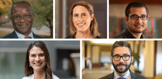 Collage of Institute for Economic Equity team members
