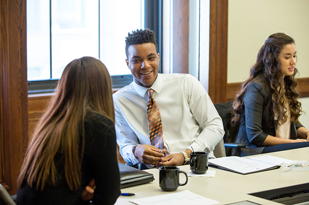 Arlington Foster served on the Federal Reserve Bank of St. Louis' student board of directors. | St. Louis Fed