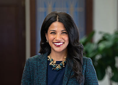 Headshot of Seema Sheth, SVP of the St. Louis Fed Louisville Branch