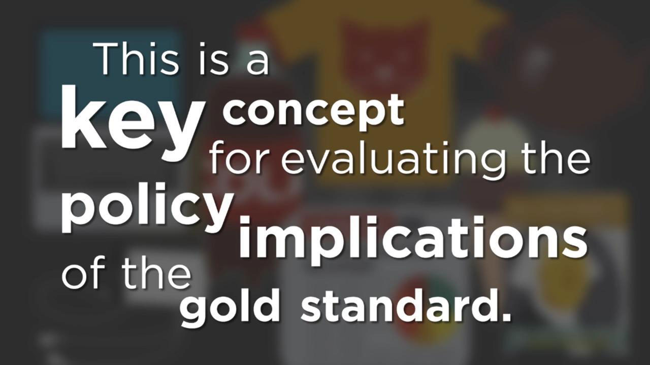 Purchasing power is a key concept for evaluating the policy implications of the gold standard.
