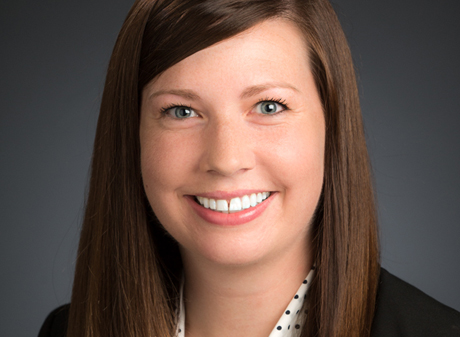 Brunette woman smiling