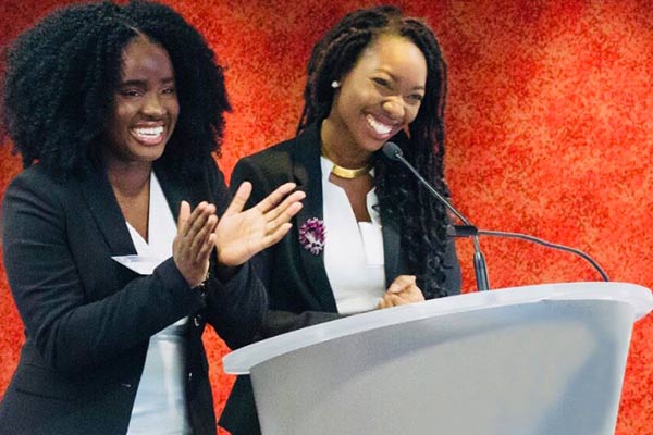 Anna Opoku-Agyeman and Fanta Traore