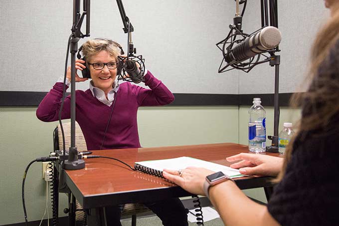 San Francisco Fed President Mary Daly in the studio