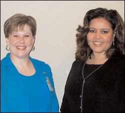 Photo of Ellen Eubank and Dena Owens