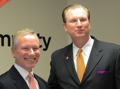 Tom Hough and Patrick Adams