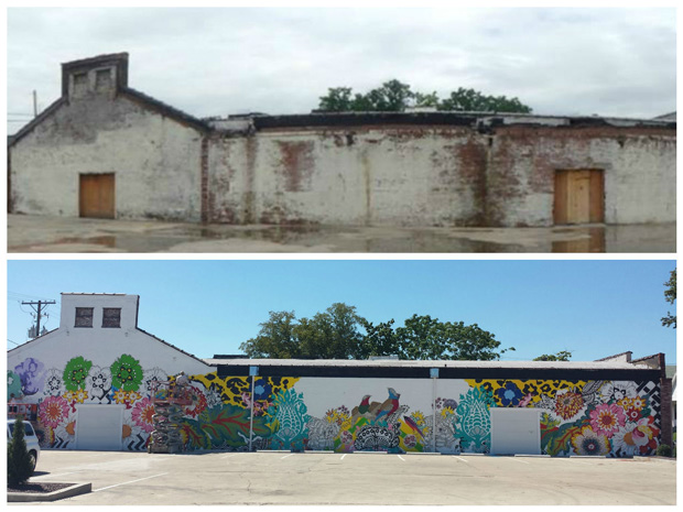 North Main St. mural