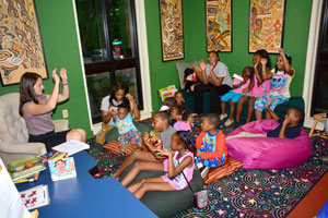 IPC's Literacy Event story time