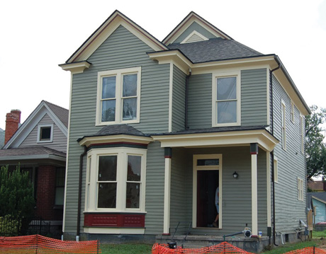 Midtown house being rehabbed
