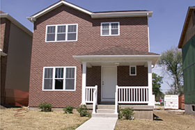 Completed construction project