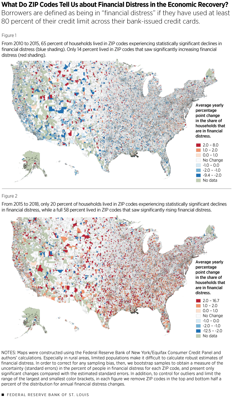 What Do ZIP Codes Tells Us about Financial Distress in the Economic Recovery?