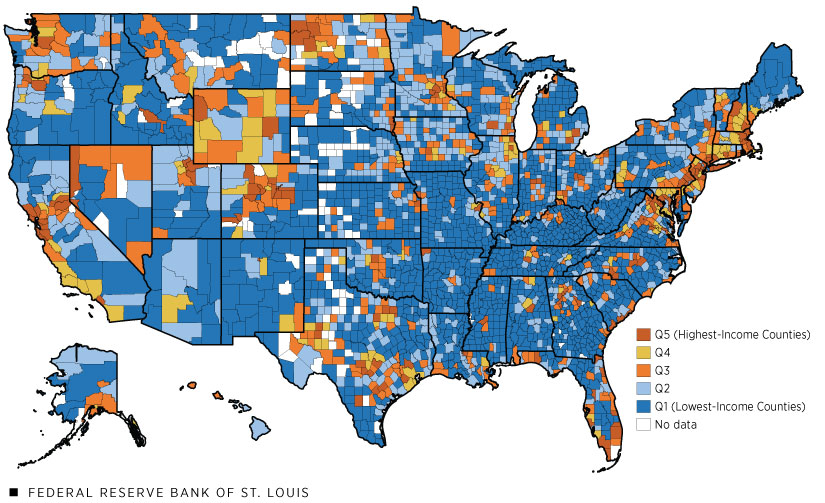 Quintiles of Income, 2018