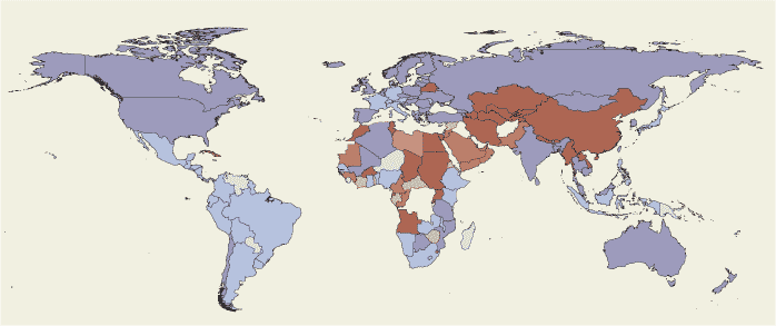 map of growth