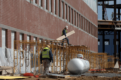 Construction continues on Fort Knox's human resources command center. | St. Louis Fed