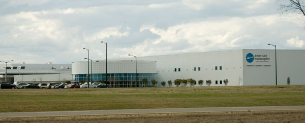 American Eurocopter, a subsidiary of a French-German helicopter maker, chose Lowndes County in 2002 for its first U.S. plant.