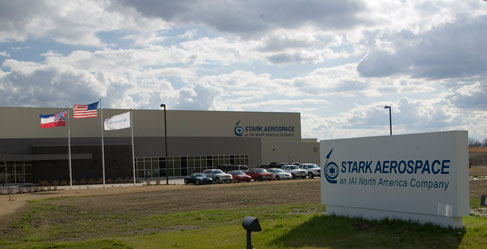 Stark Aerospace opened up next to the airport three years ago.