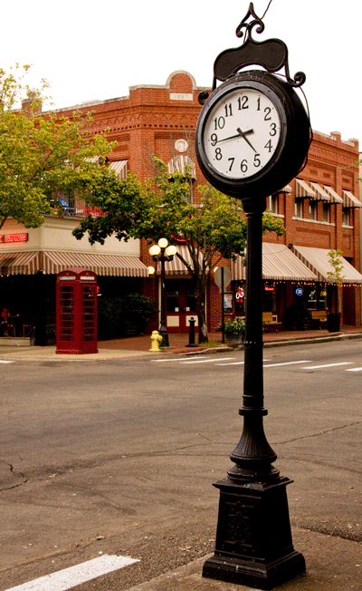 Downtown is a picture postcard version of what it looked like when El Dorado was nicknamed 'Boomtown' in the early part of the 20th century.