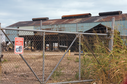 Emblematic of the old economy is the now-shuttered Green River Steel Co. plant.