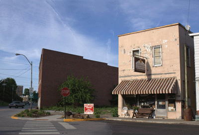 Downtown has its share of vacant lots. | St. Louis Fed
