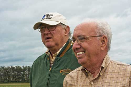 Robert Kirkland (in cap) and James Rippy. | St. Louis Fed