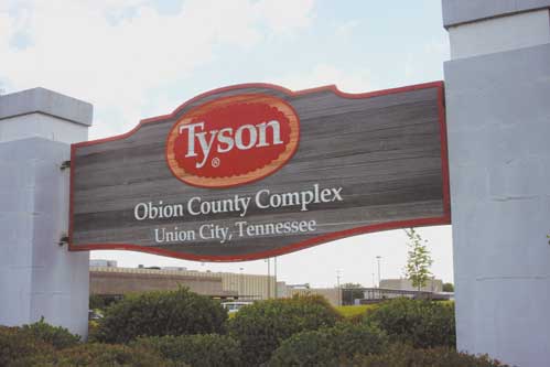 Tyson Foods Inc. is the area's No. 2 employer, with 1,100 people on staff. | St. Louis Fed