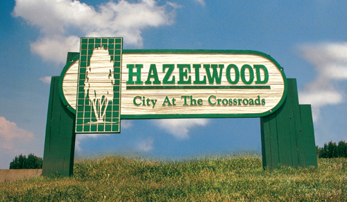 Hazelwood Sign | St. Louis Fed