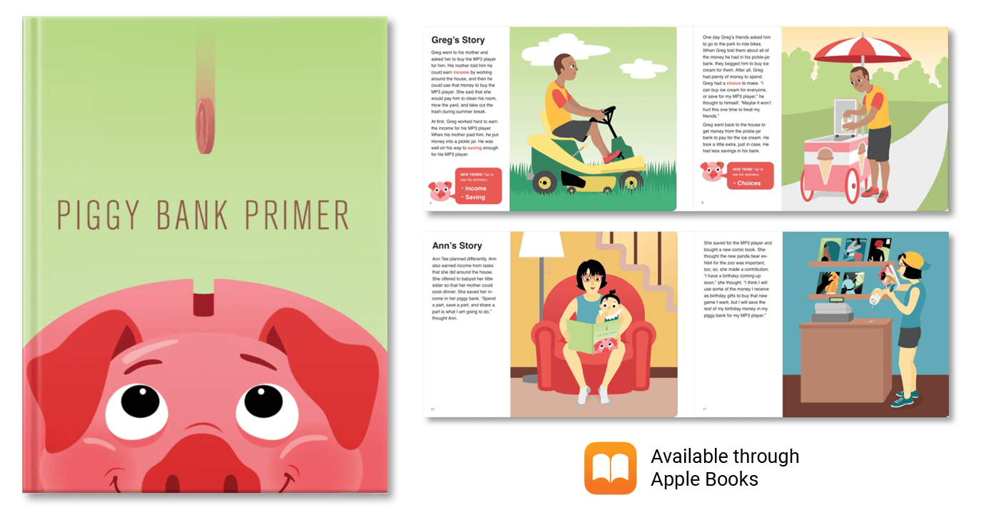 Excerpt of The Piggy Bank Primer free e-book