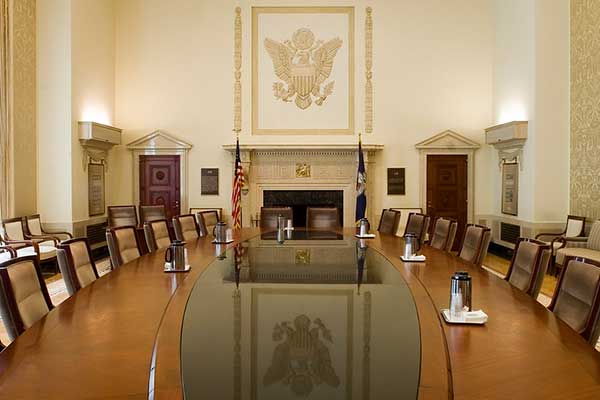 Federal Reserve Bank Board of Governors Board Room