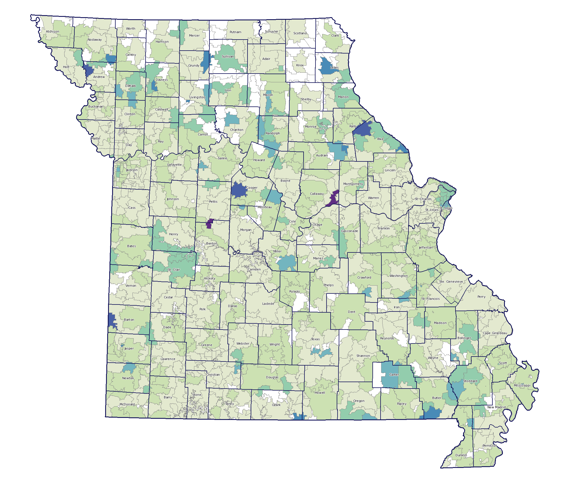 St louis ms zip code